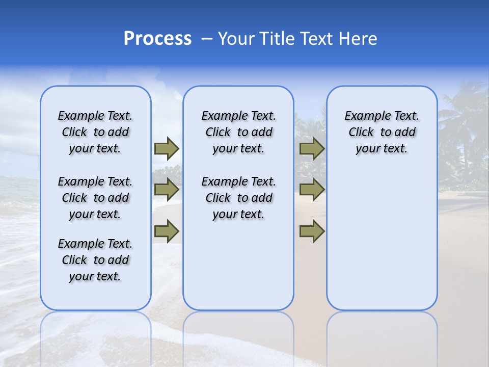 House Sky Green PowerPoint Template