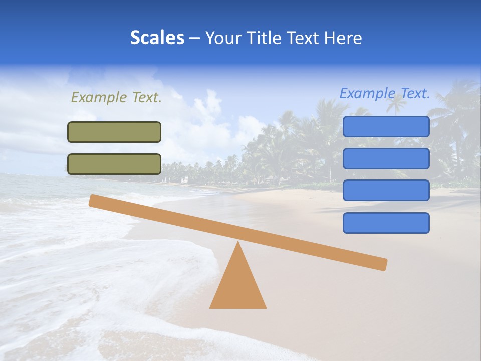 House Sky Green PowerPoint Template