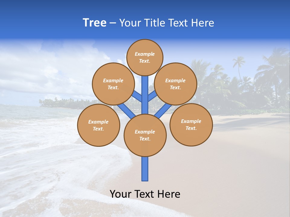 House Sky Green PowerPoint Template