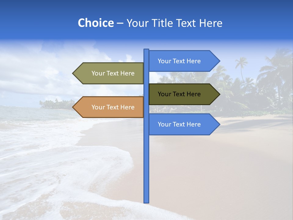 House Sky Green PowerPoint Template