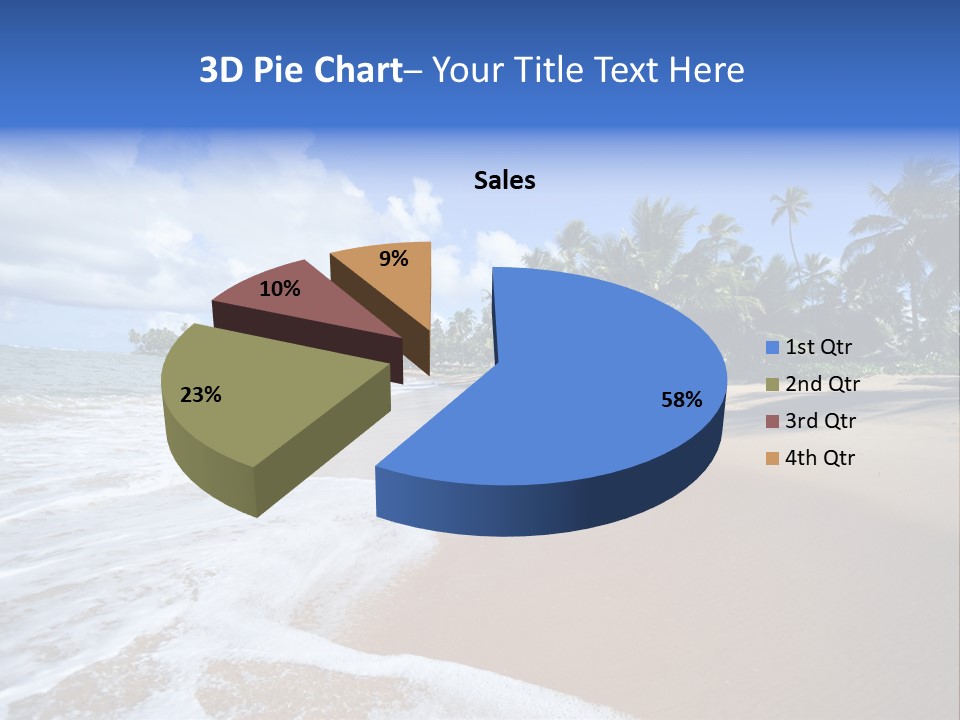 House Sky Green PowerPoint Template