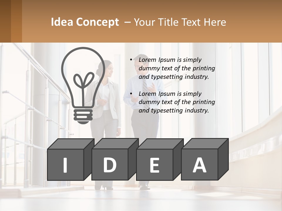 Ownership Green House PowerPoint Template