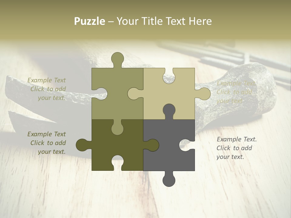 Nature Business Blue Sky PowerPoint Template