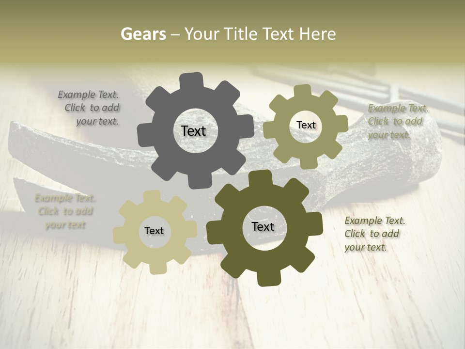 Nature Business Blue Sky PowerPoint Template