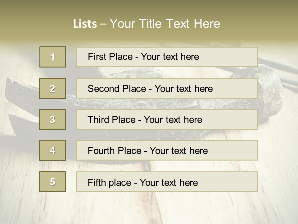 Nature Business Blue Sky PowerPoint Template