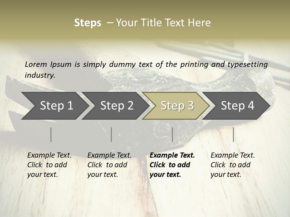 Nature Business Blue Sky PowerPoint Template