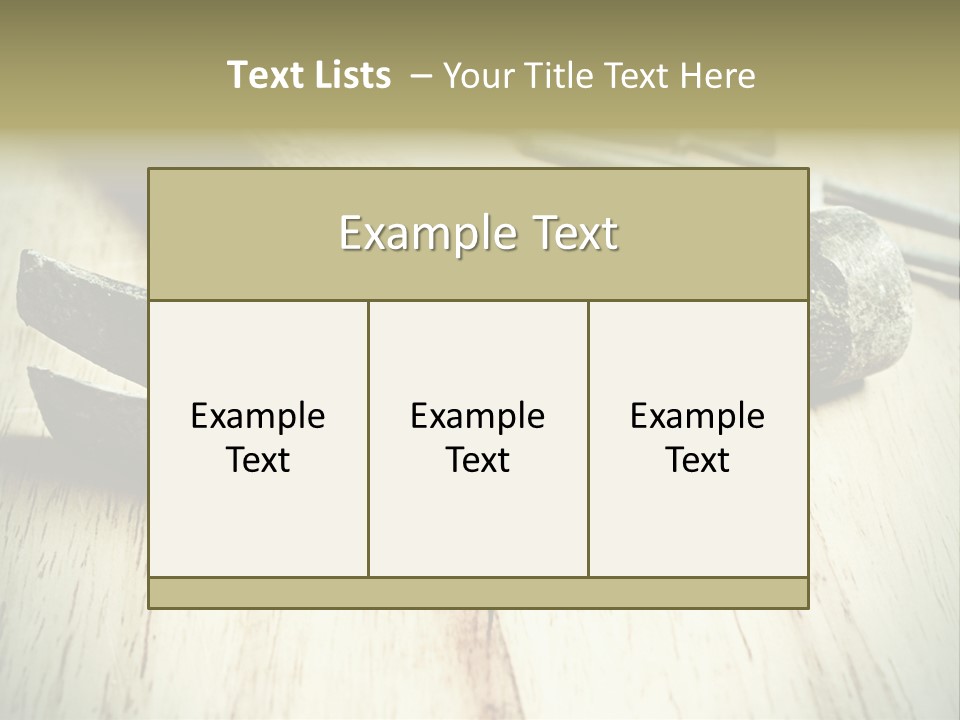 Nature Business Blue Sky PowerPoint Template