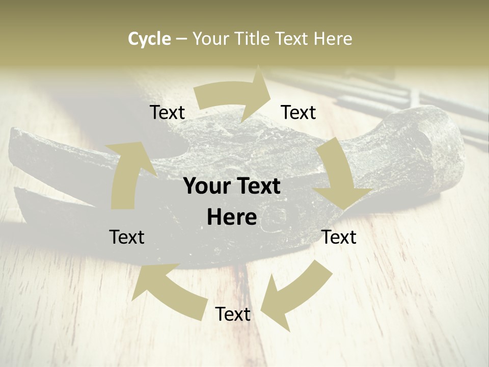 Nature Business Blue Sky PowerPoint Template