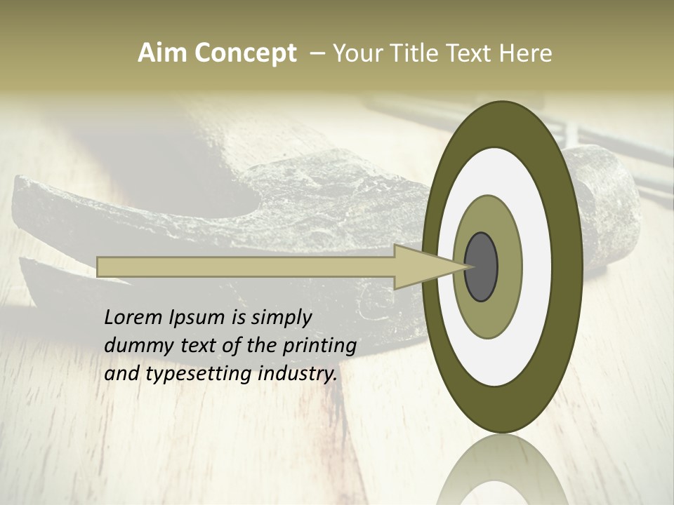 Nature Business Blue Sky PowerPoint Template