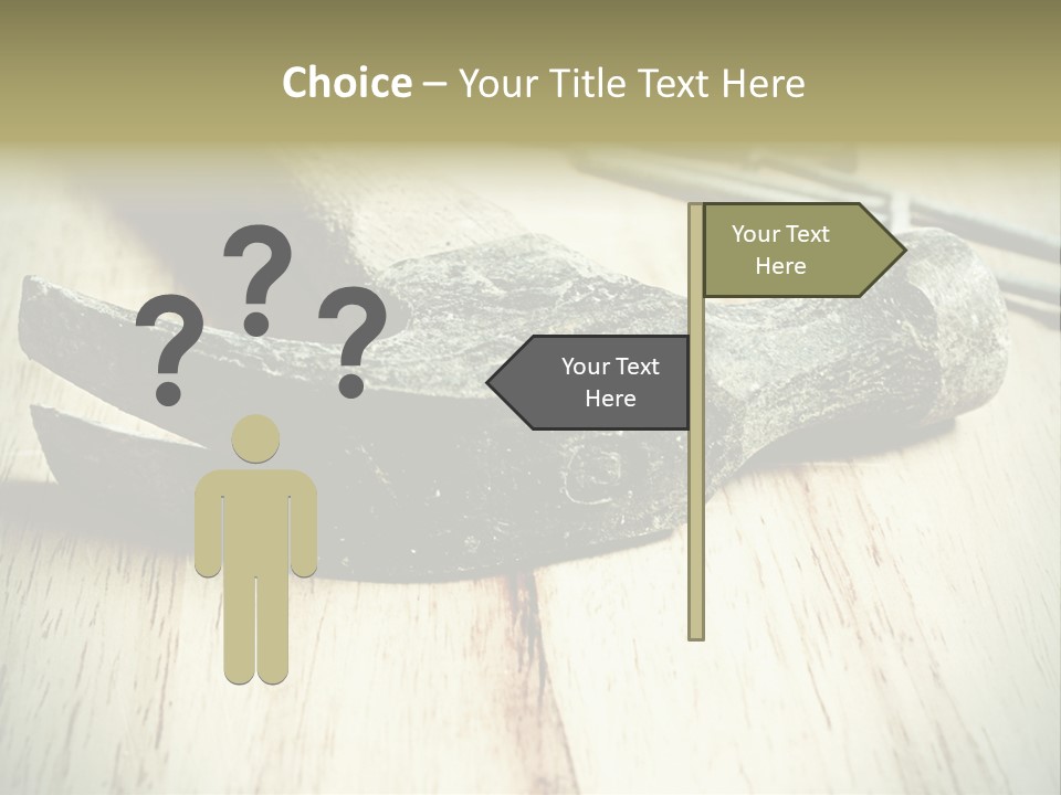 Nature Business Blue Sky PowerPoint Template