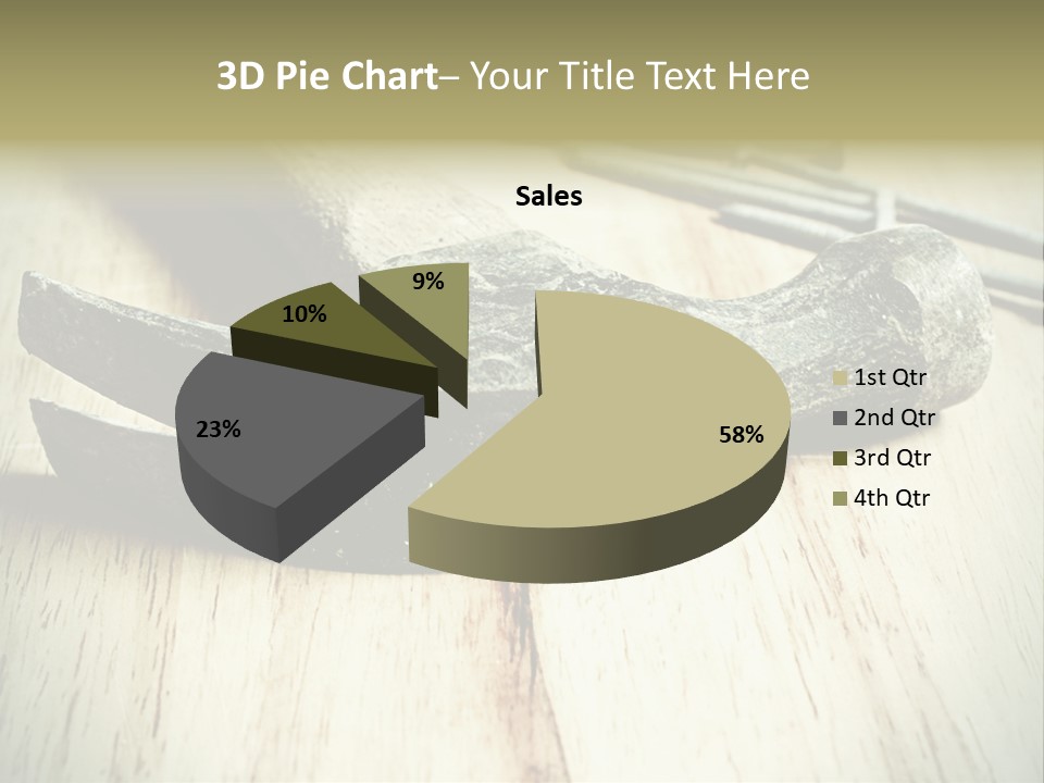 Nature Business Blue Sky PowerPoint Template