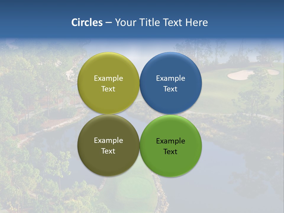 Garden Business Leaf PowerPoint Template