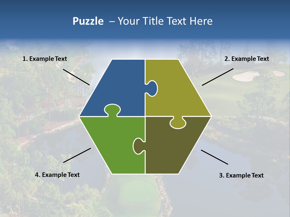 Garden Business Leaf PowerPoint Template