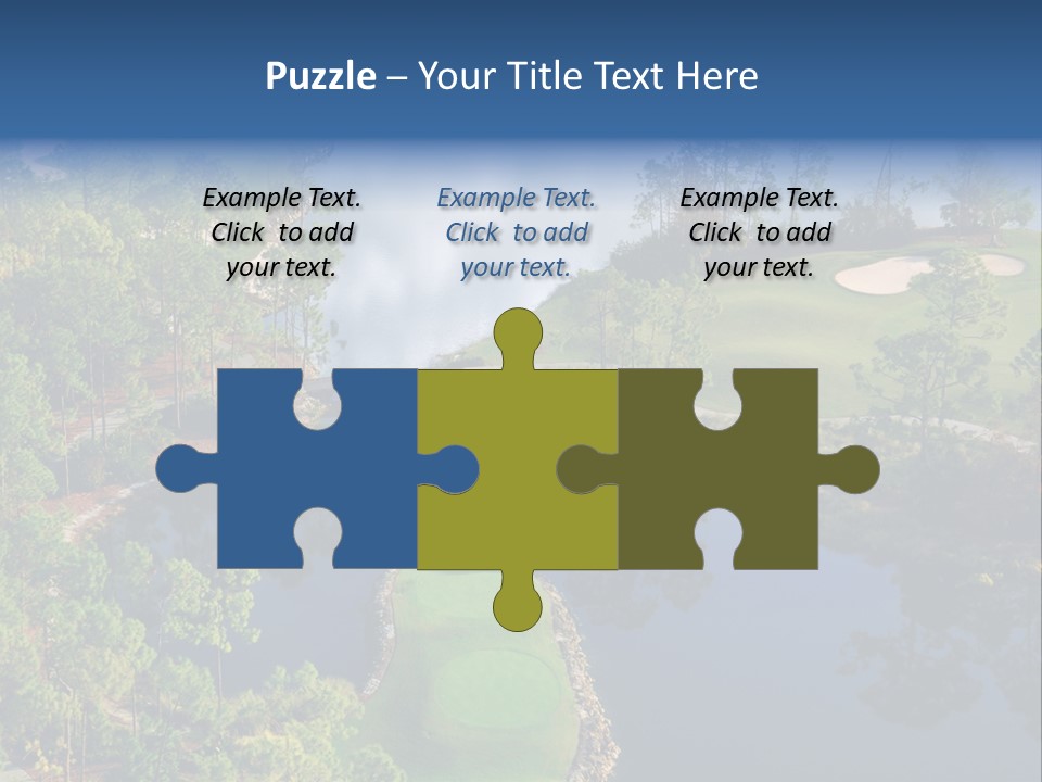 Garden Business Leaf PowerPoint Template