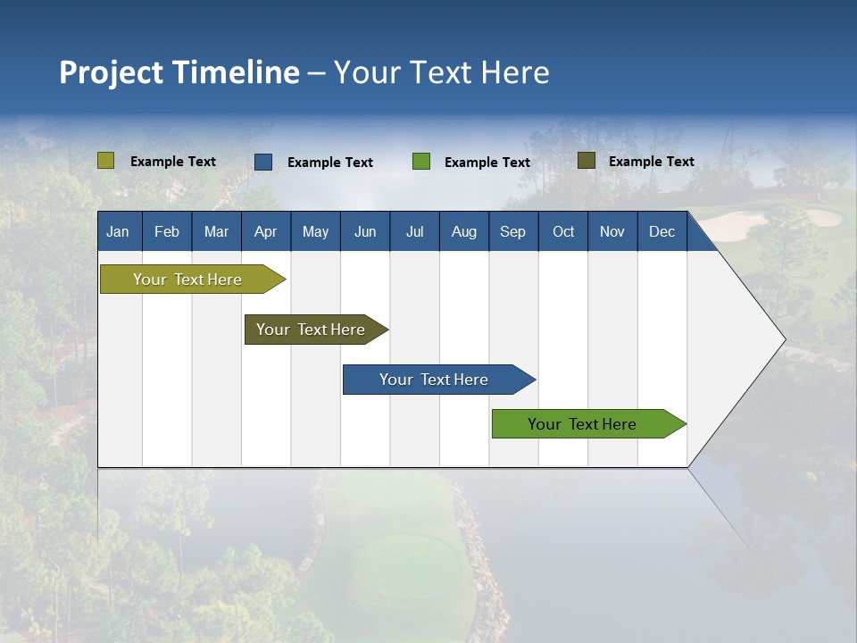 Garden Business Leaf PowerPoint Template