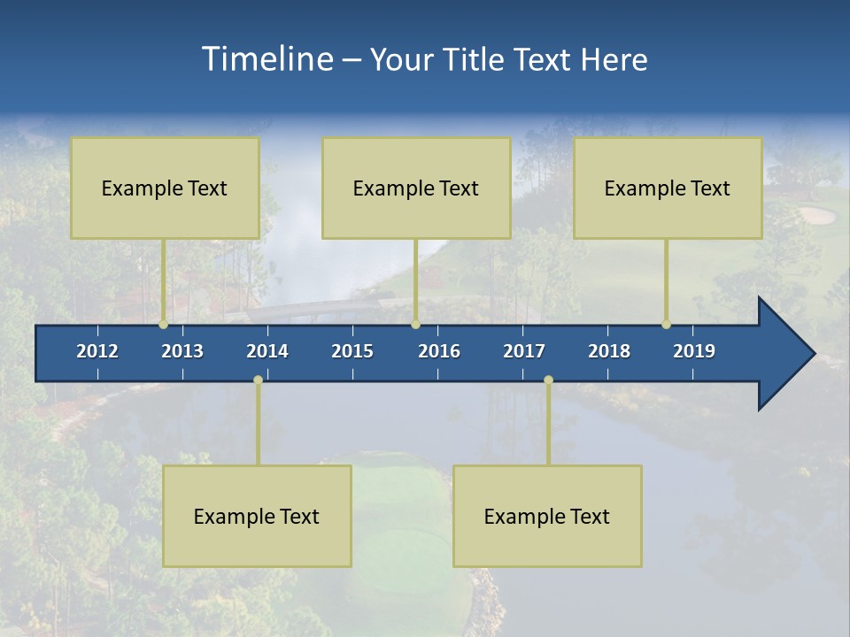 Garden Business Leaf PowerPoint Template