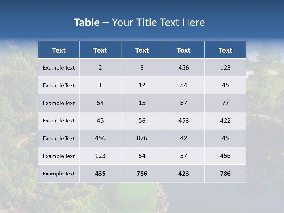 Garden Business Leaf PowerPoint Template