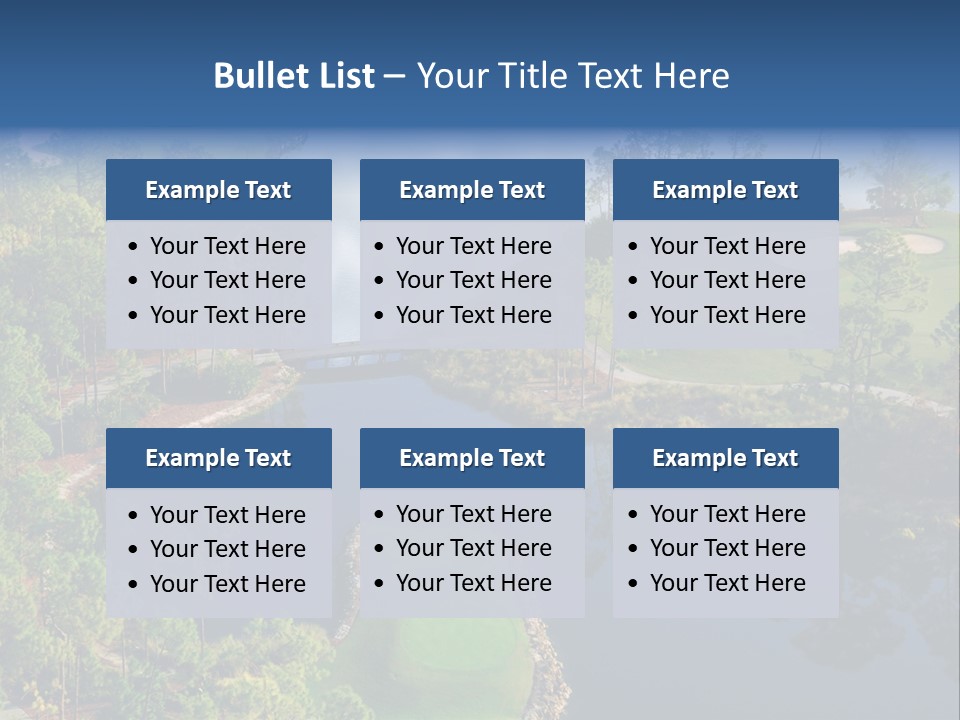Garden Business Leaf PowerPoint Template
