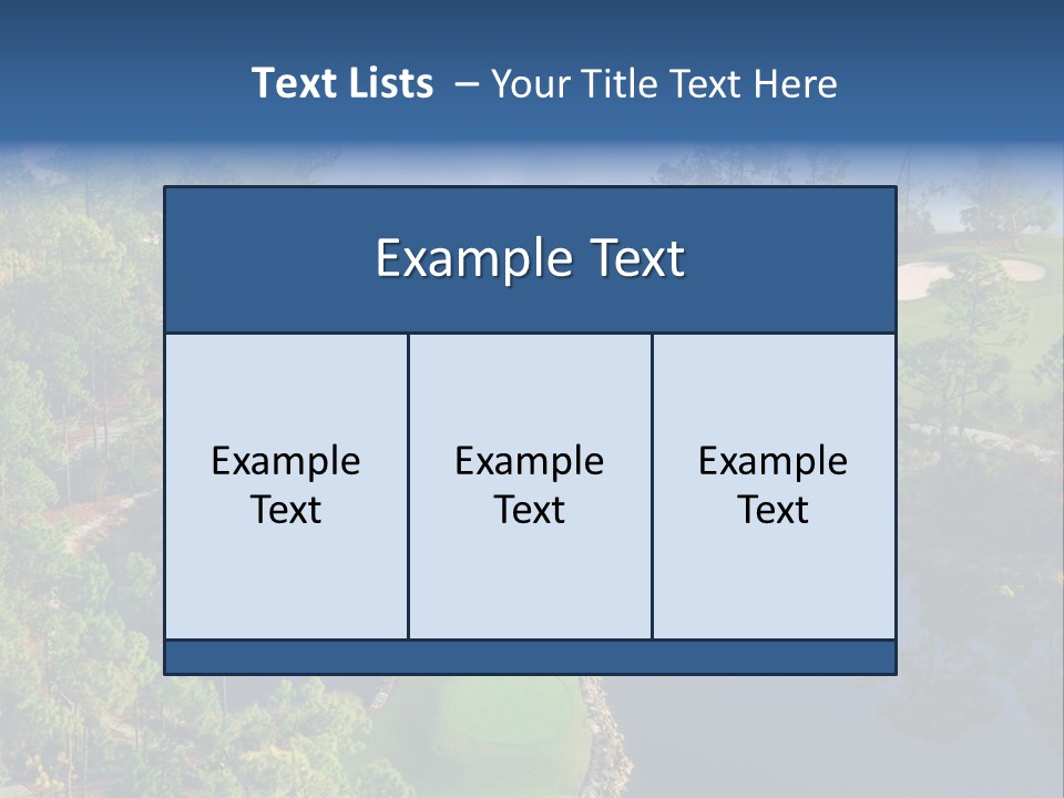 Garden Business Leaf PowerPoint Template