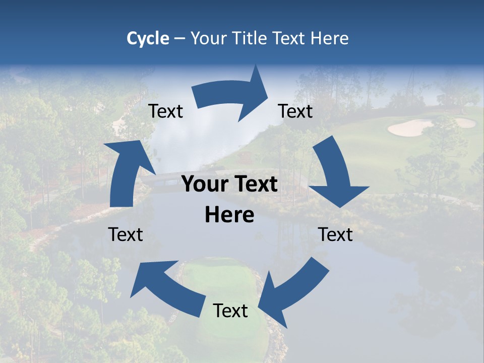 Garden Business Leaf PowerPoint Template
