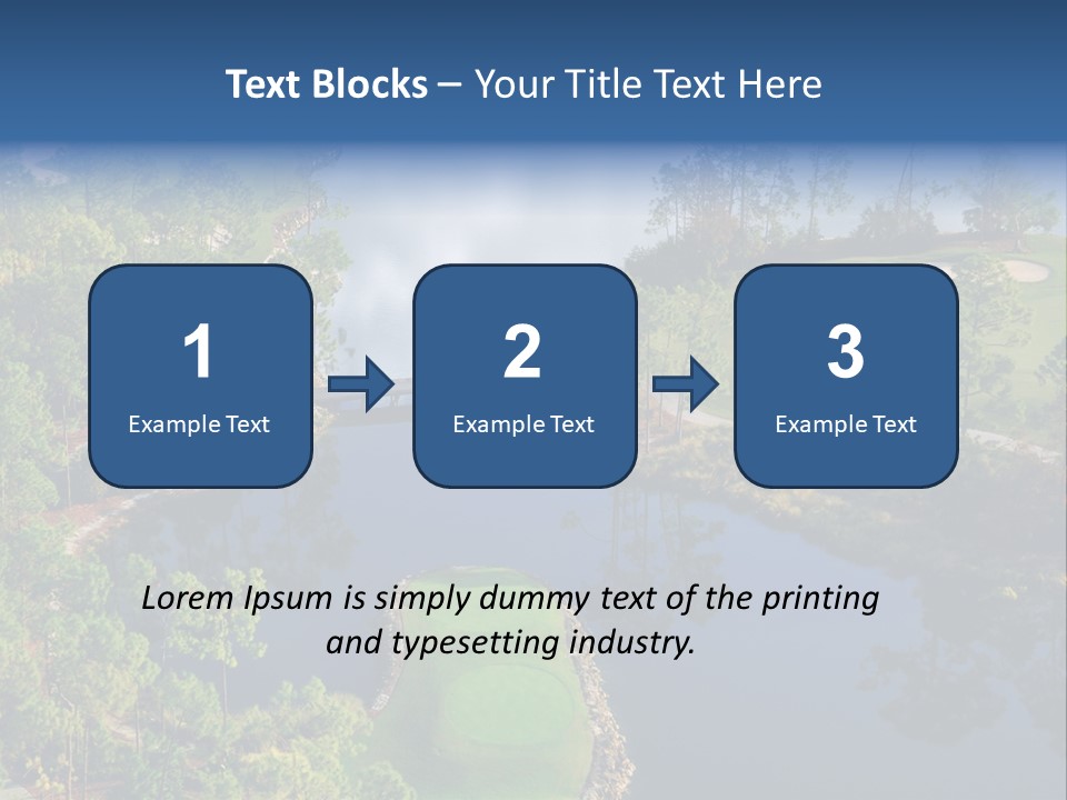 Garden Business Leaf PowerPoint Template