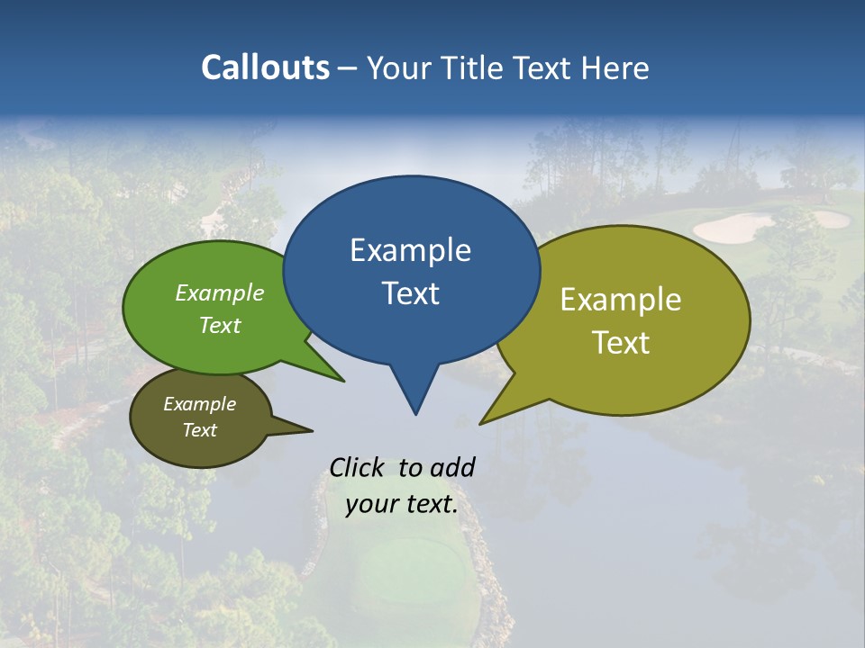 Garden Business Leaf PowerPoint Template