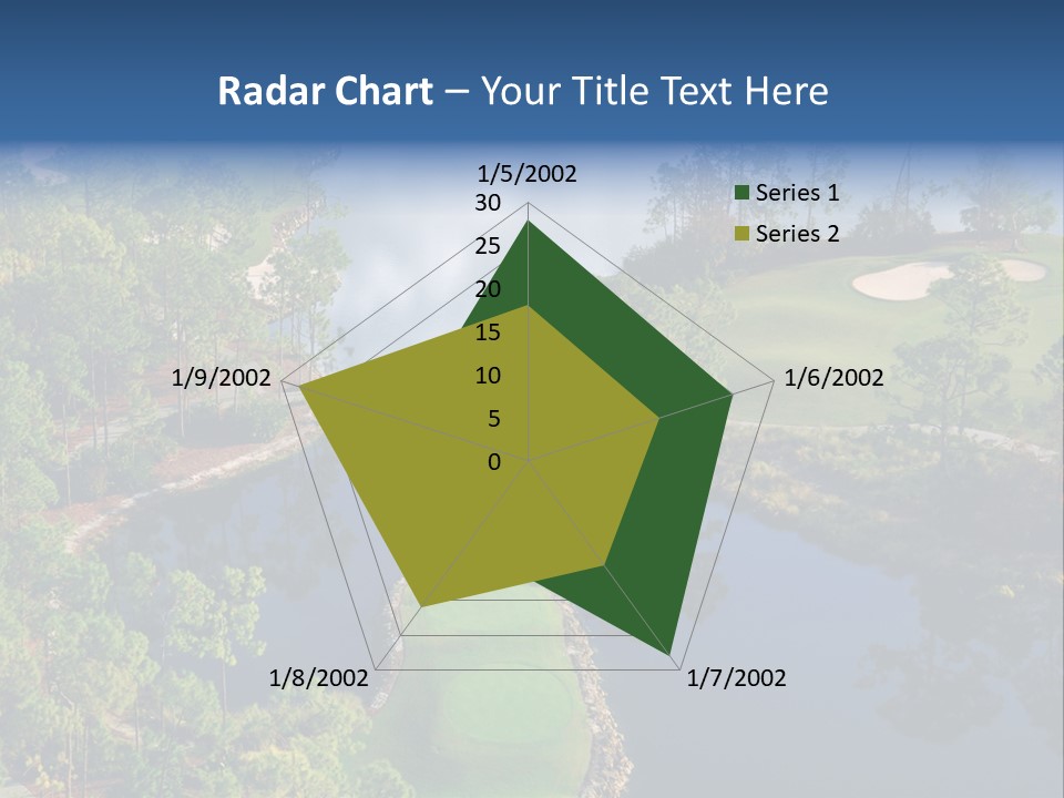 Garden Business Leaf PowerPoint Template