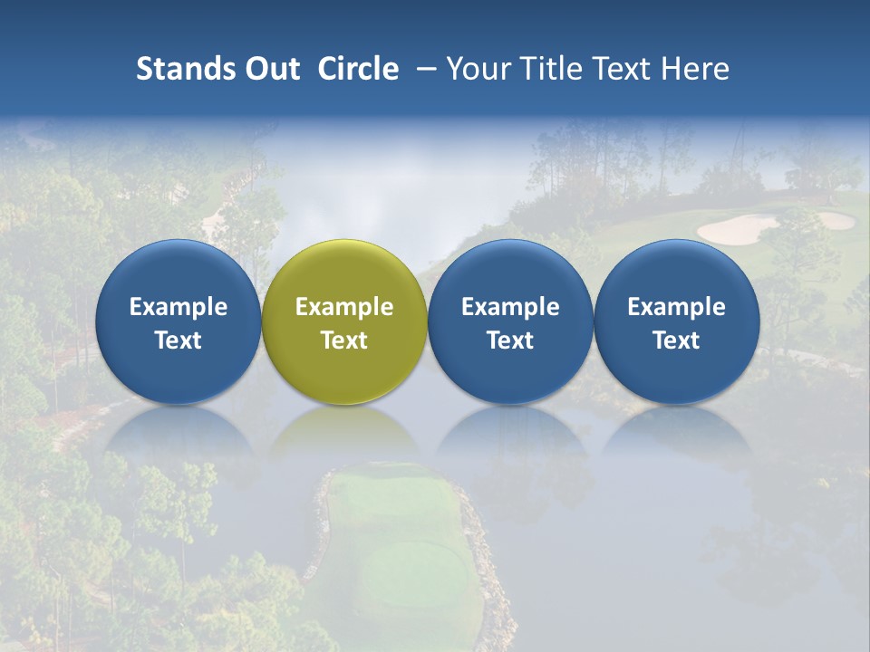 Garden Business Leaf PowerPoint Template