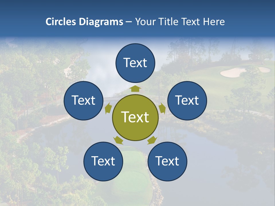 Garden Business Leaf PowerPoint Template