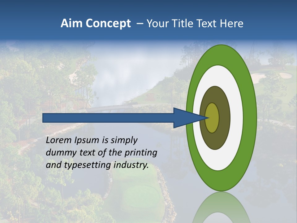 Garden Business Leaf PowerPoint Template