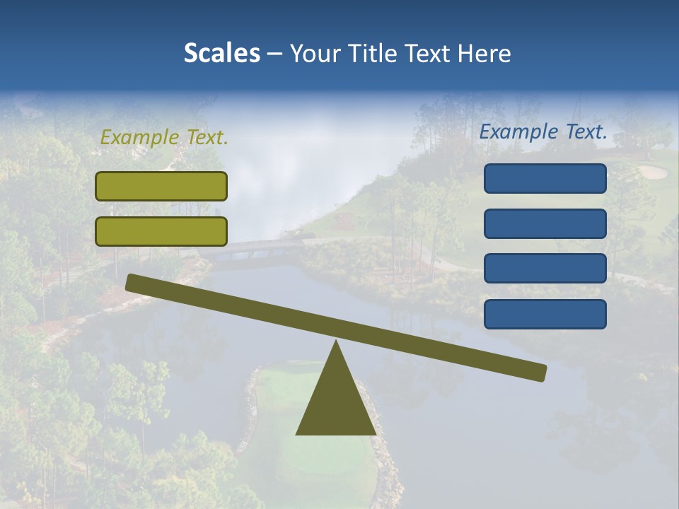 Garden Business Leaf PowerPoint Template