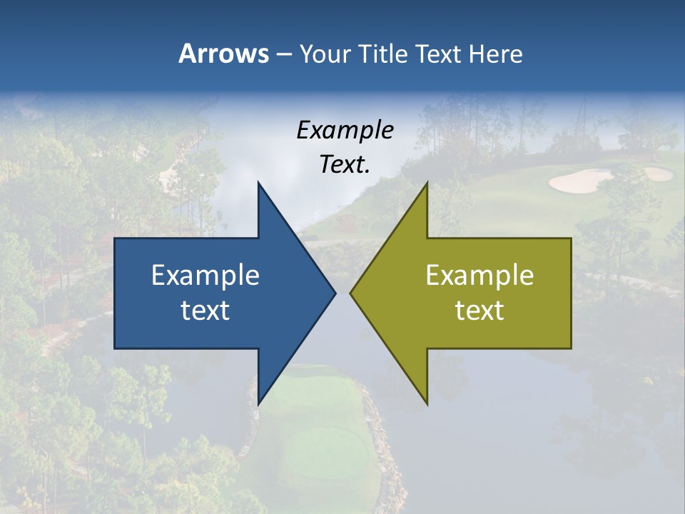 Garden Business Leaf PowerPoint Template