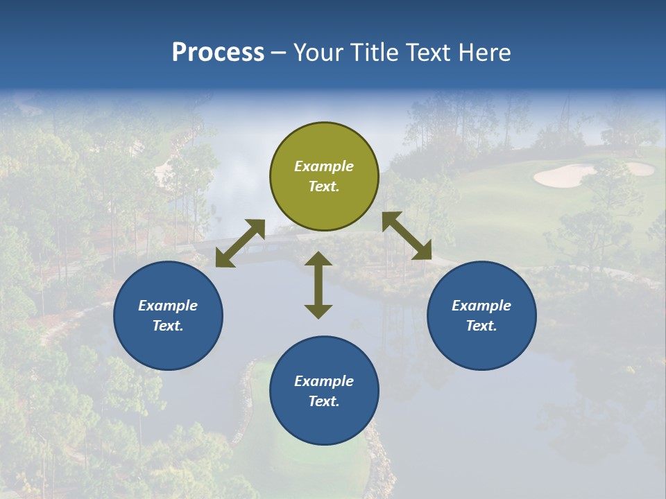 Garden Business Leaf PowerPoint Template