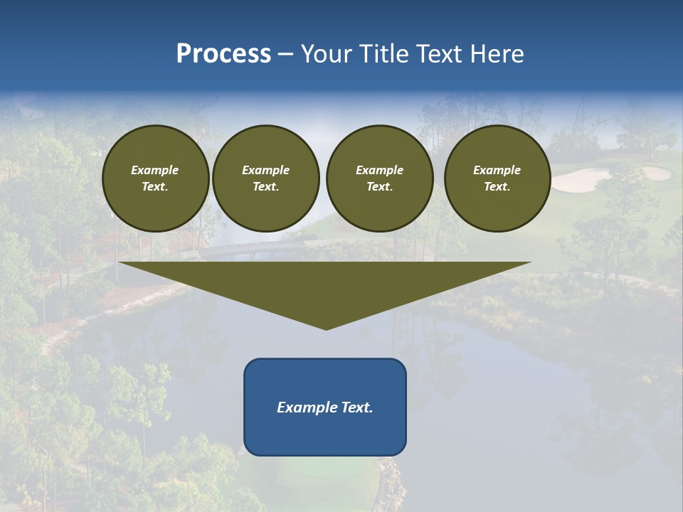Garden Business Leaf PowerPoint Template