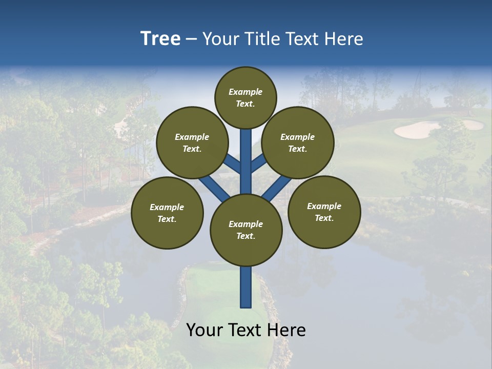 Garden Business Leaf PowerPoint Template