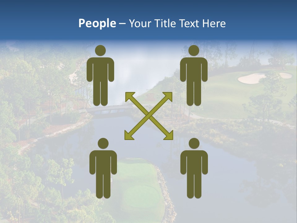 Garden Business Leaf PowerPoint Template