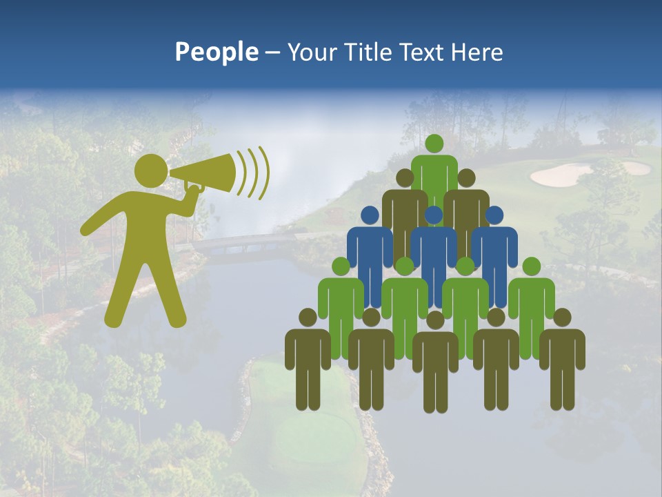 Garden Business Leaf PowerPoint Template