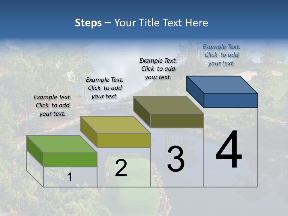 Garden Business Leaf PowerPoint Template