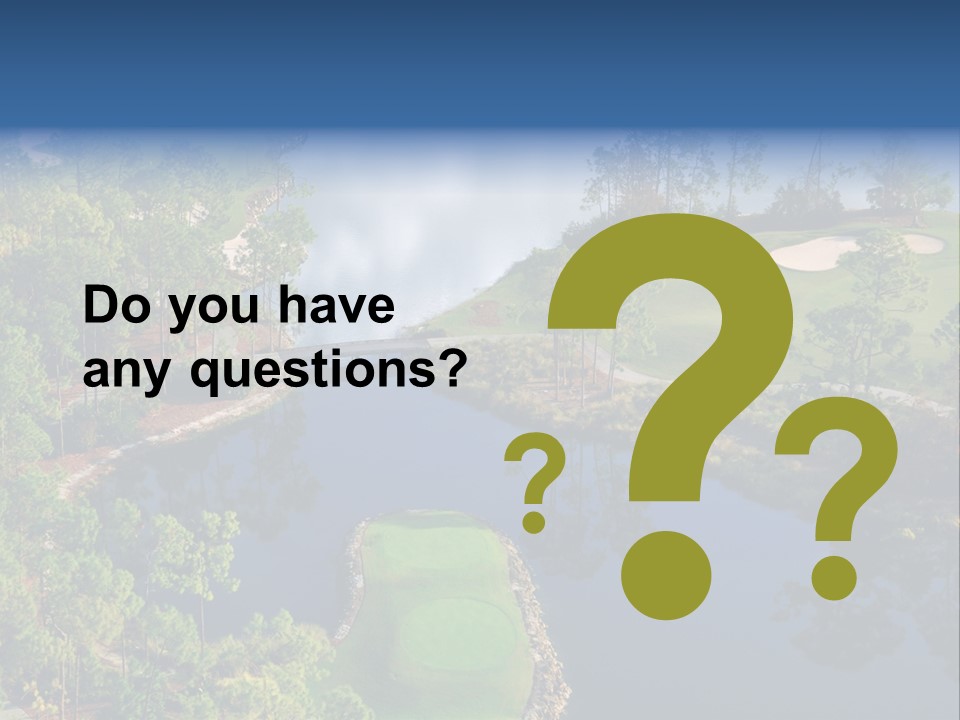 Garden Business Leaf PowerPoint Template