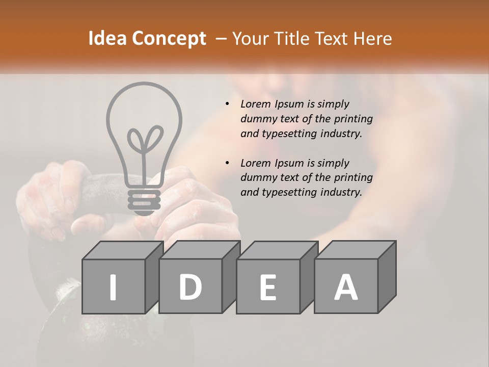 Purchase Conceptual Garden PowerPoint Template