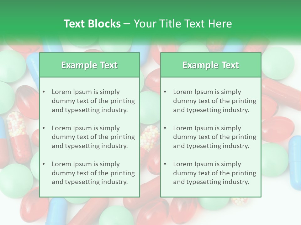 Holding Park Grass PowerPoint Template