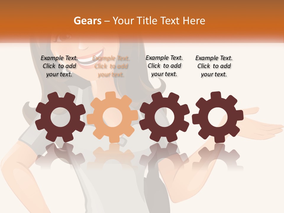 Man Property Cloud PowerPoint Template