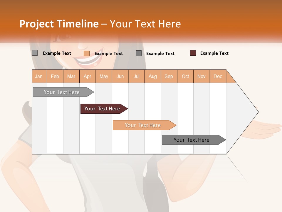 Man Property Cloud PowerPoint Template
