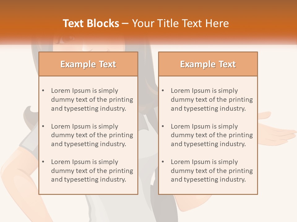 Man Property Cloud PowerPoint Template