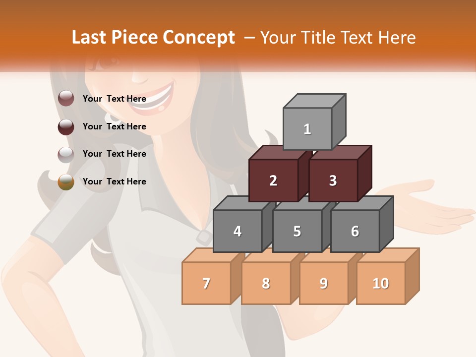 Man Property Cloud PowerPoint Template