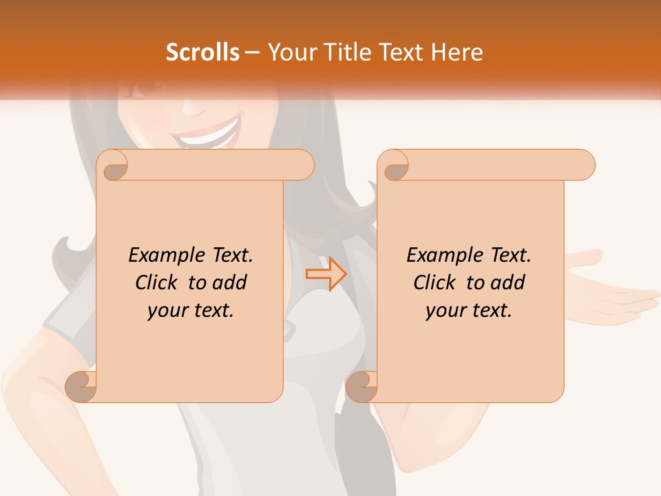 Man Property Cloud PowerPoint Template