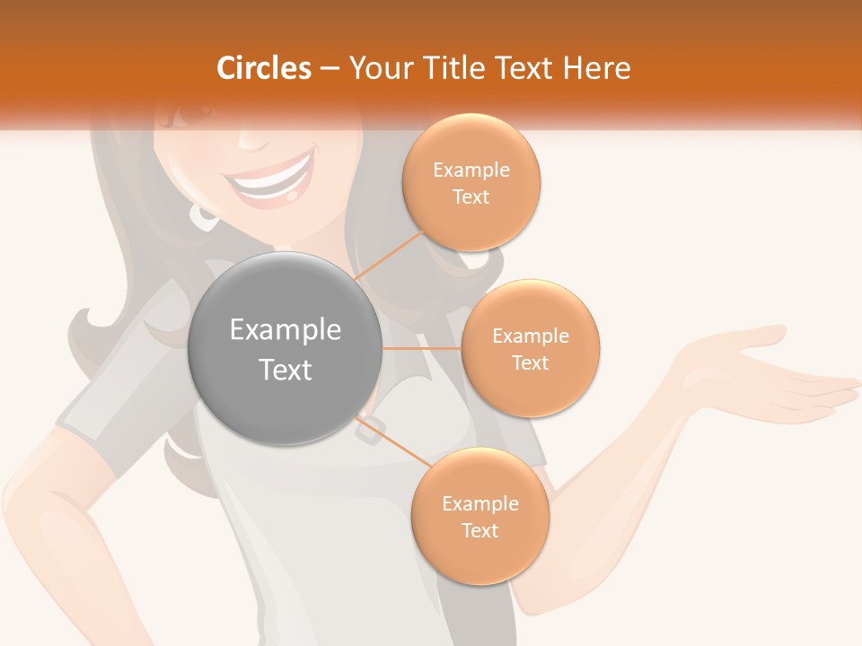 Man Property Cloud PowerPoint Template