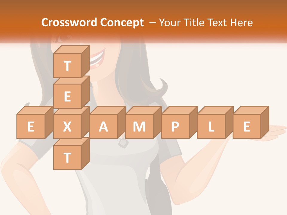 Man Property Cloud PowerPoint Template