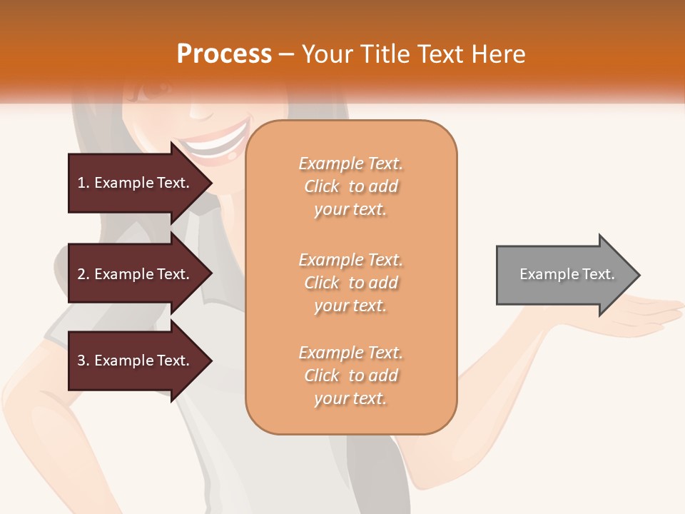 Man Property Cloud PowerPoint Template