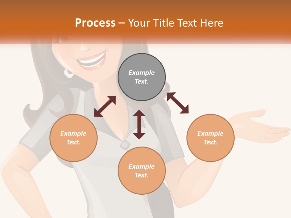 Man Property Cloud PowerPoint Template
